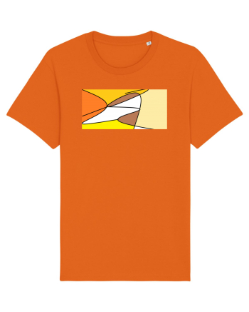 Minimalist Bright Orange