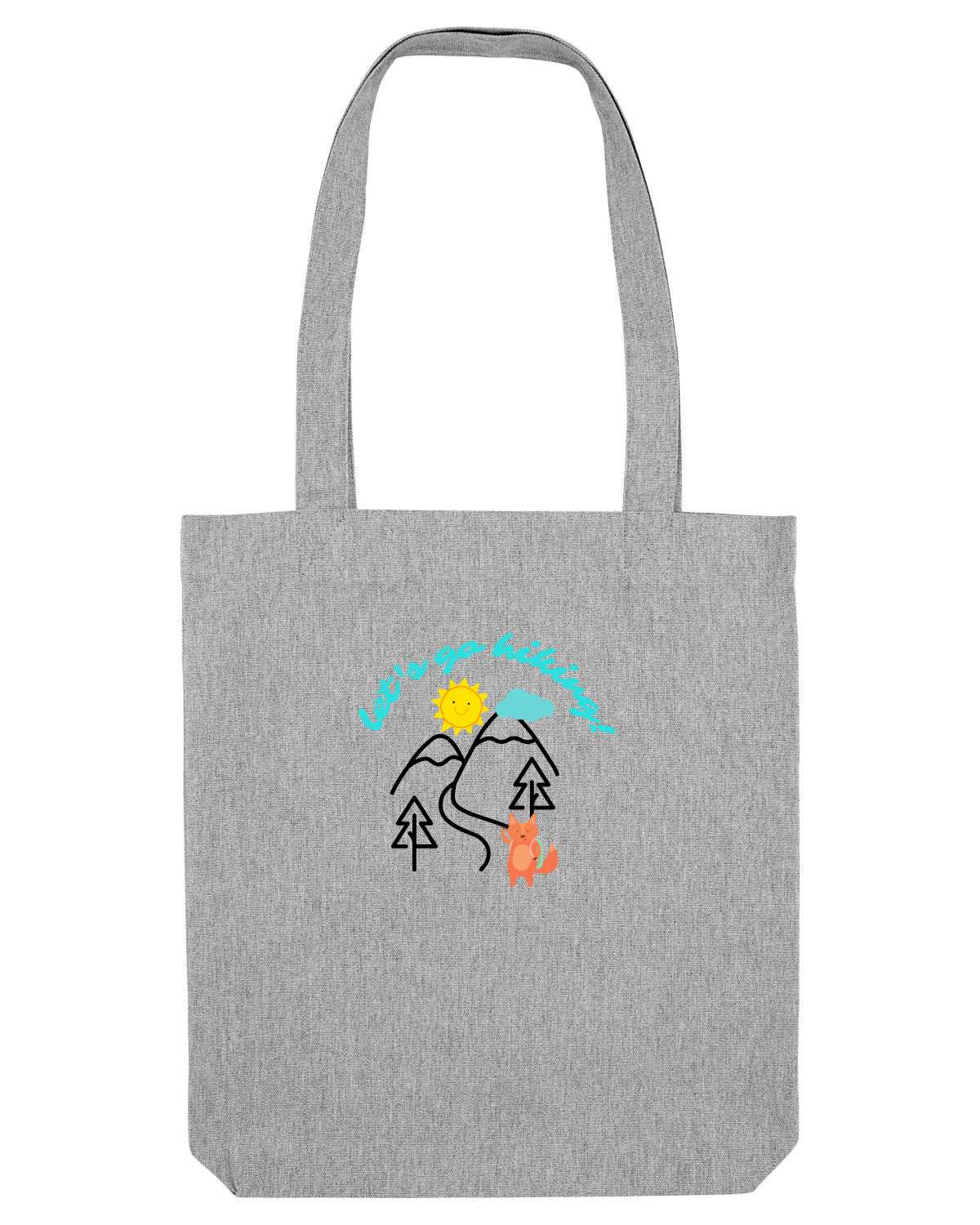 Sacoșă textilă Heather Grey
