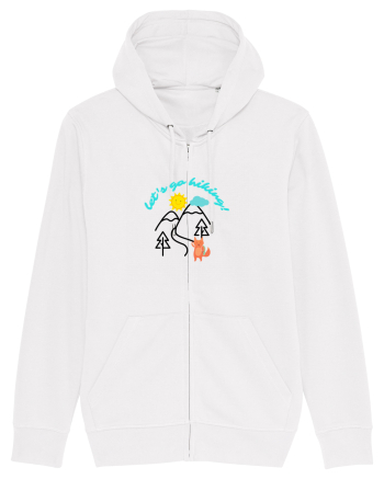 Let's Go Hiking! White