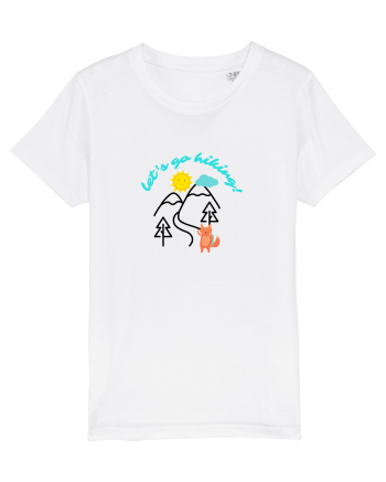 Let's Go Hiking! White