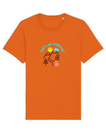 Let's Go Hiking! Bright Orange