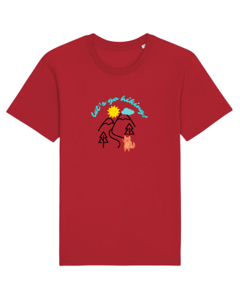 Let's Go Hiking! Red