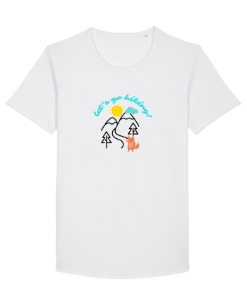 Let's Go Hiking! White