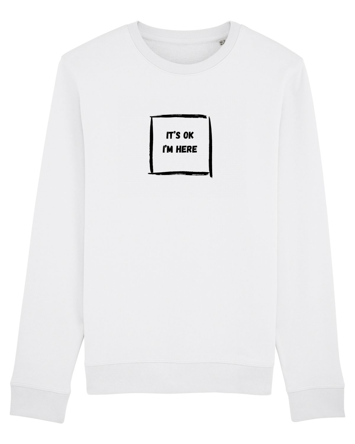 Bluză mânecă lungă Unisex Rise White