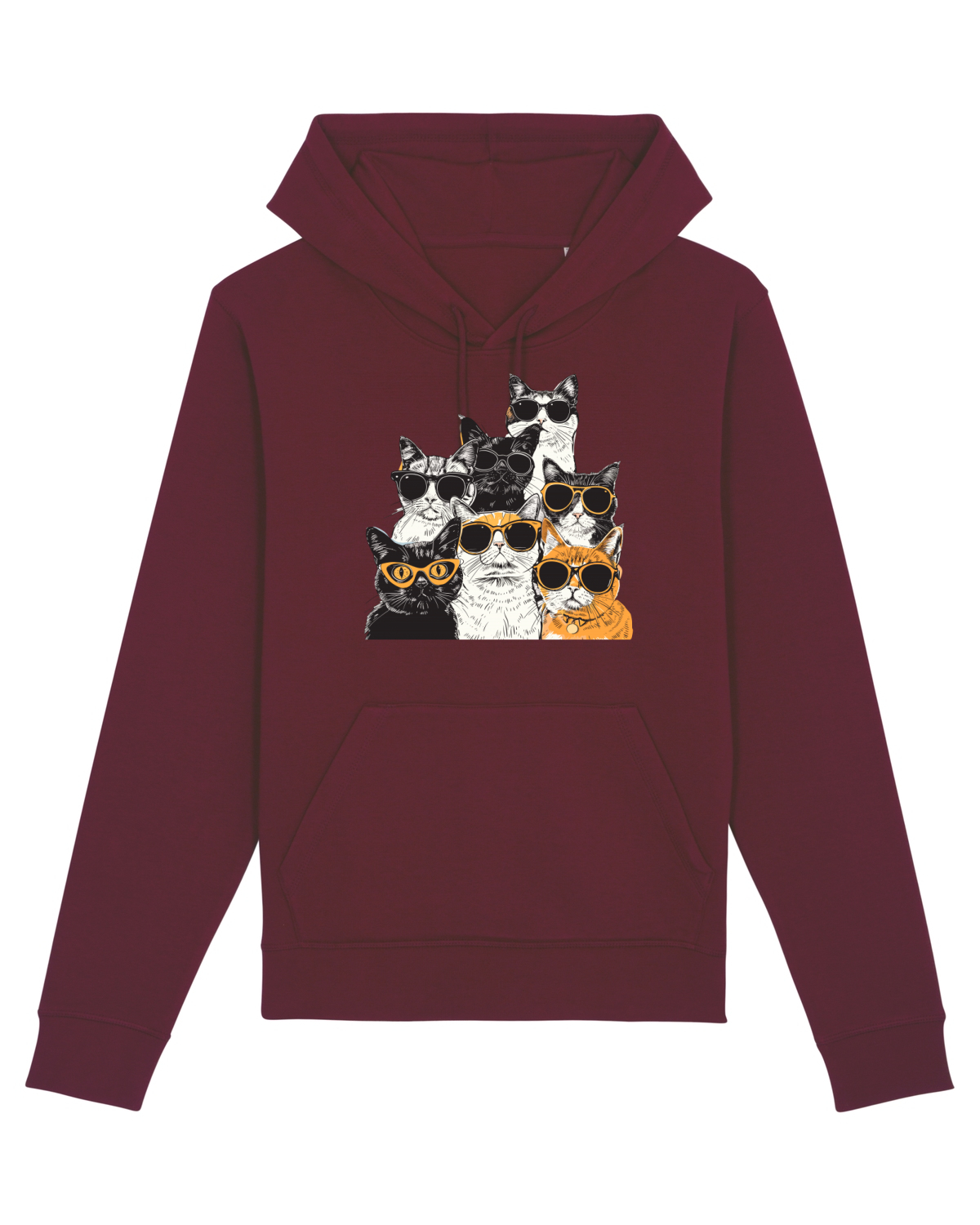 Hanorac Unisex Drummer Burgundy