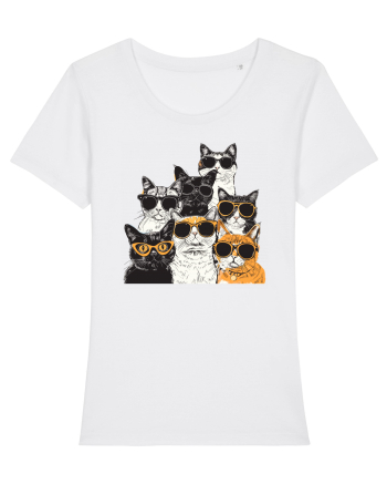 Cool Cat Squad White