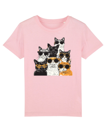 Cool Cat Squad Cotton Pink