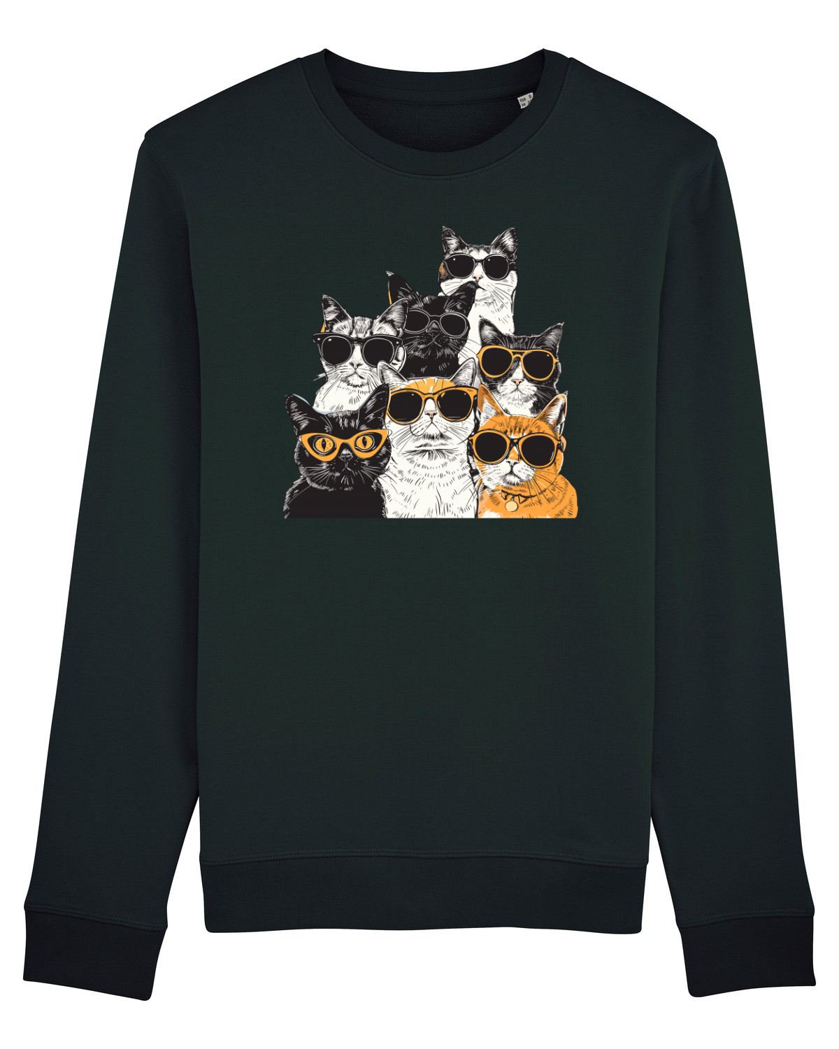 Bluză mânecă lungă Unisex Rise Black
