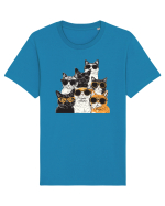 Cool Cat Squad Tricou mânecă scurtă Unisex Rocker