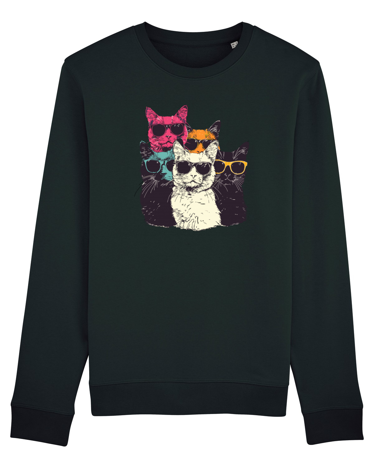 Bluză mânecă lungă Unisex Rise Black