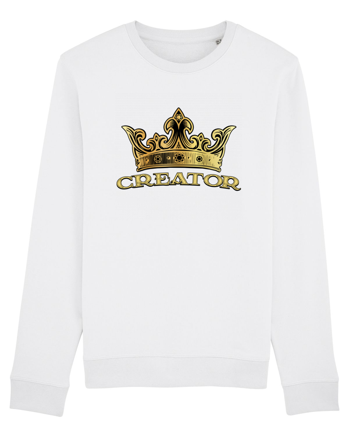 Bluză mânecă lungă Unisex Rise White