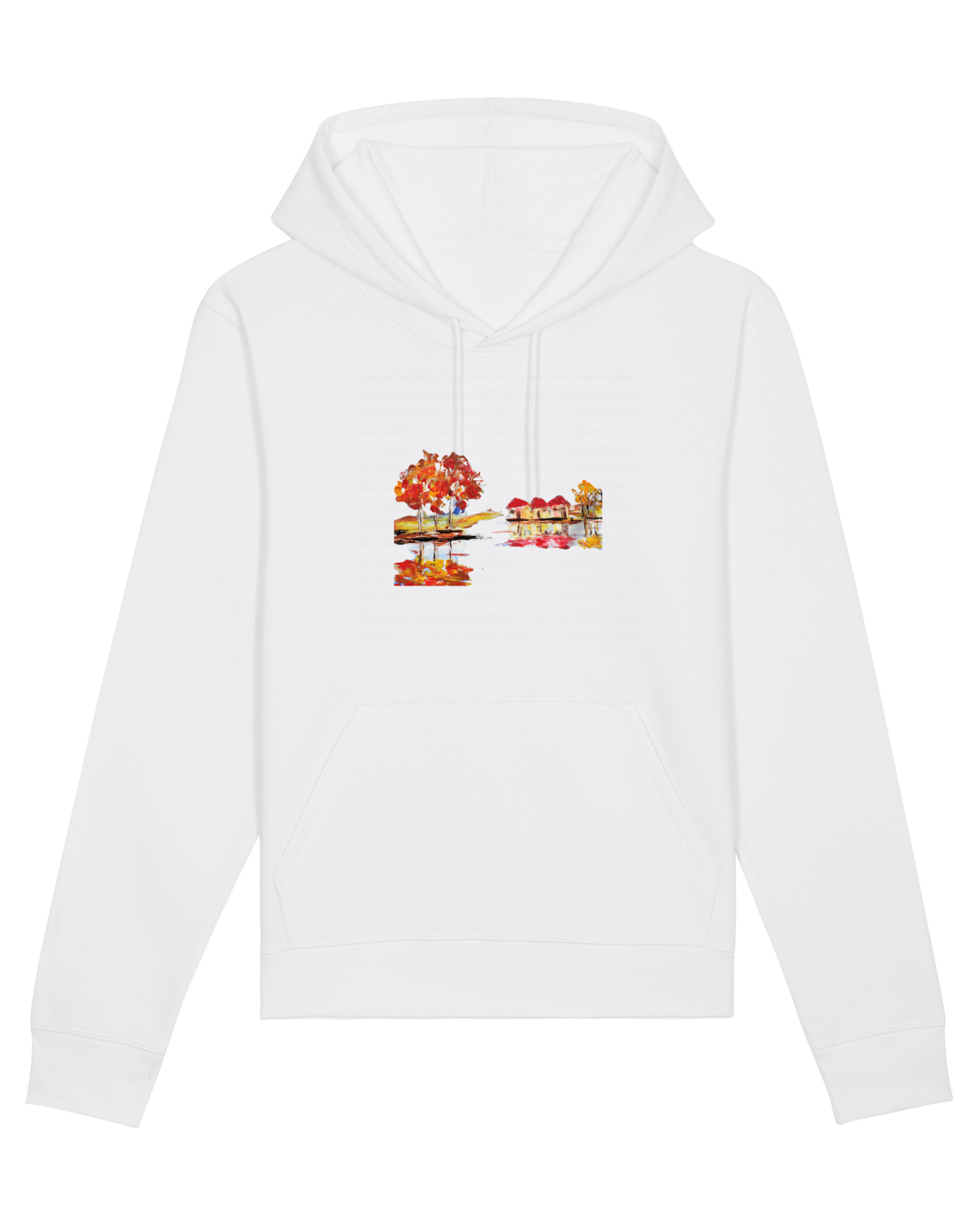 Hanorac Unisex Drummer White