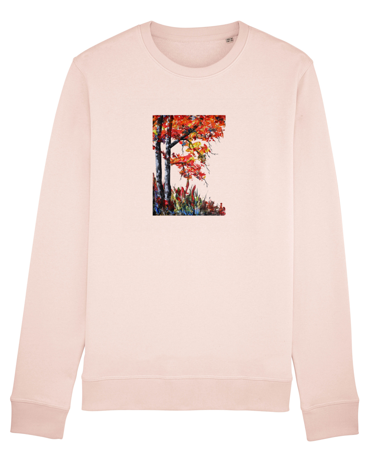 Bluză mânecă lungă Unisex Rise Candy Pink