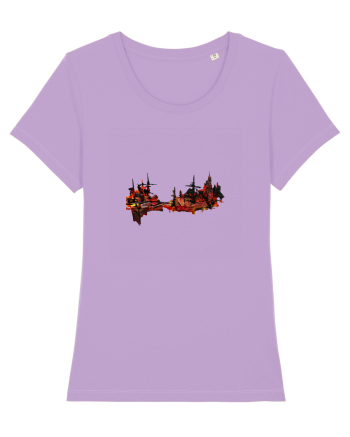 Abstract Lavender Dawn