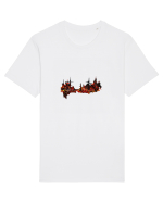 Abstract Tricou mânecă scurtă Unisex Rocker