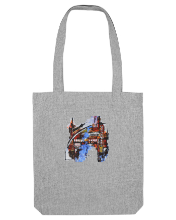 Abstract Design Heather Grey