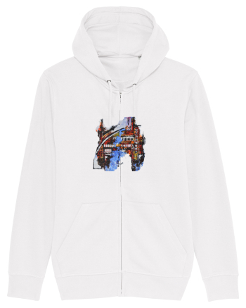 Abstract Design White