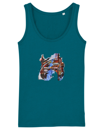Abstract Design Ocean Depth