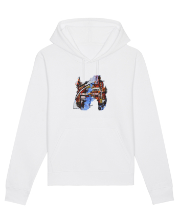 Abstract Design White