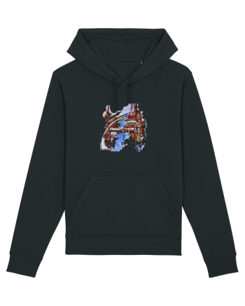 Abstract Design Black
