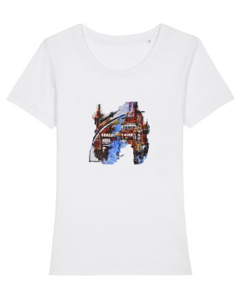 Abstract Design White