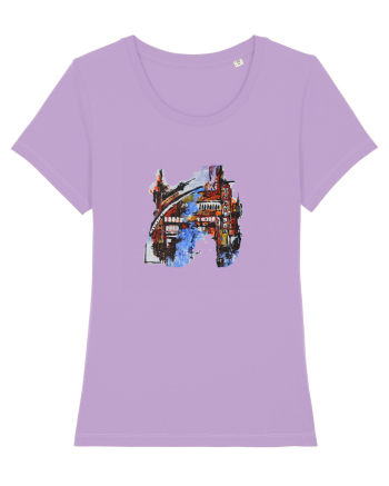 Abstract Design Lavender Dawn