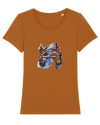 Abstract Design Roasted Orange