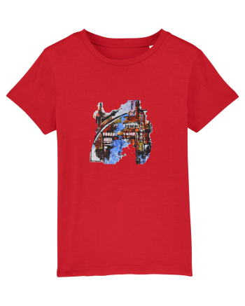 Abstract Design Red