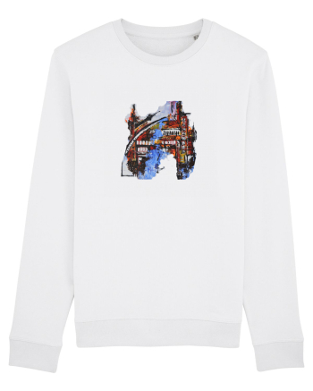 Abstract Design White