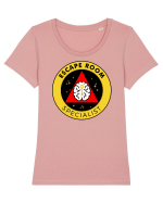 Escape Room Tricou mânecă scurtă guler larg fitted Damă Expresser