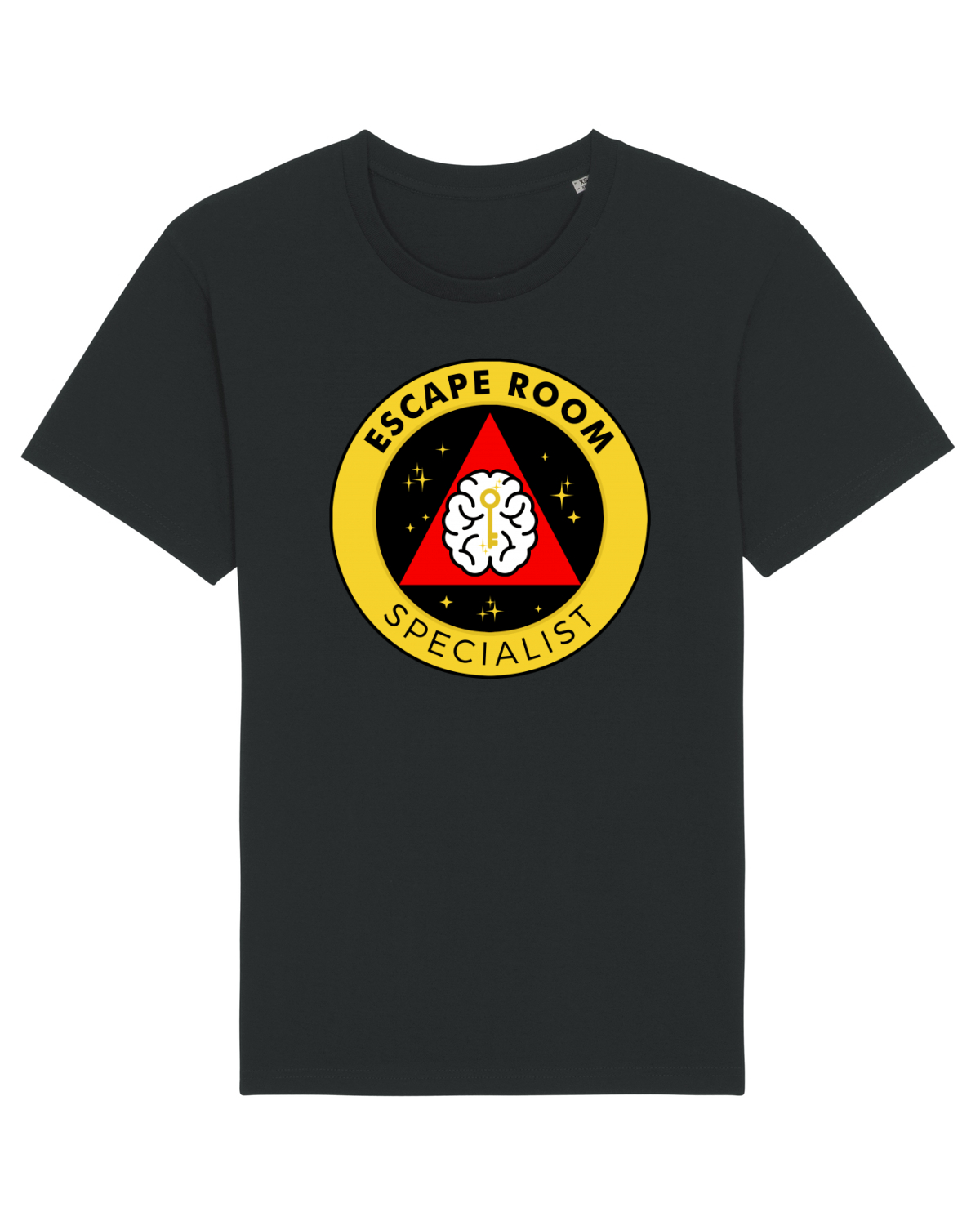 Tricou mânecă scurtă Unisex Rocker Black