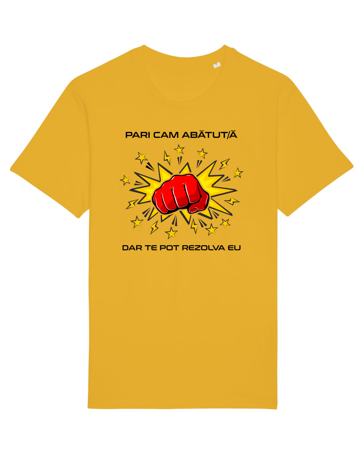 Tricou mânecă scurtă Unisex Rocker Spectra Yellow