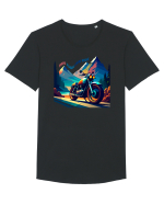 Ride your own ride Tricou mânecă scurtă guler larg Bărbat Skater