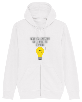SUNT OPTIMIST - REALIST White