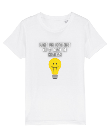 SUNT OPTIMIST - REALIST White