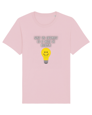 SUNT OPTIMIST - REALIST Cotton Pink
