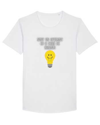 SUNT OPTIMIST - REALIST White