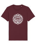 Love is all around  Tricou mânecă scurtă Unisex Rocker