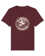 Love is all around  Tricou mânecă scurtă Unisex Rocker