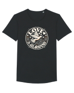 Love is all around  Tricou mânecă scurtă guler larg Bărbat Skater