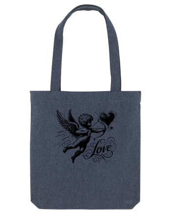 Valentine's Day Love cupid  Midnight Blue