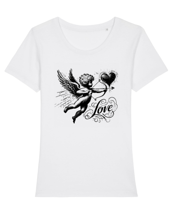 Valentine's Day Love cupid  White