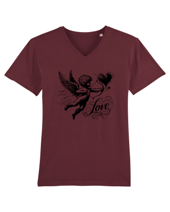 Valentine's Day Love cupid  Burgundy