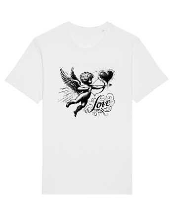 Valentine's Day Love cupid  White