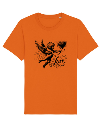 Valentine's Day Love cupid  Bright Orange