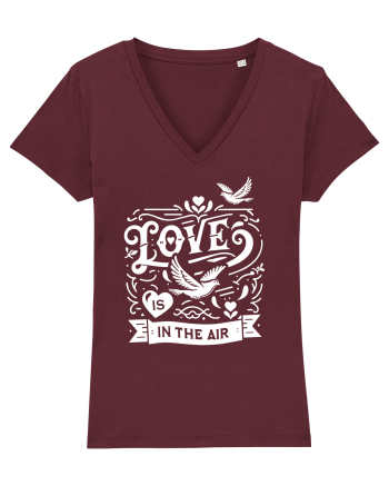 Love is in the air Burgundy