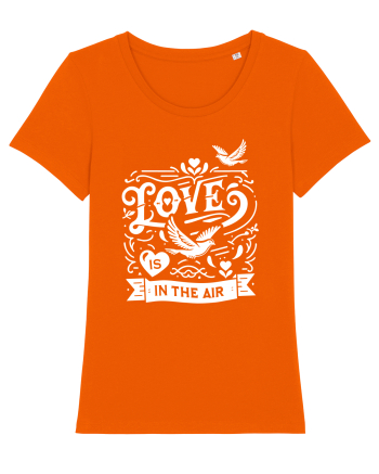 Love is in the air Bright Orange