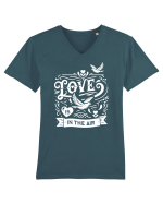 Love is in the air Tricou mânecă scurtă guler V Bărbat Presenter