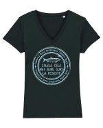 La Pescuit Tricou mânecă scurtă guler V Damă Evoker