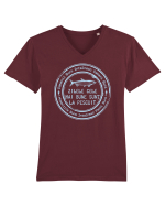La Pescuit Tricou mânecă scurtă guler V Bărbat Presenter